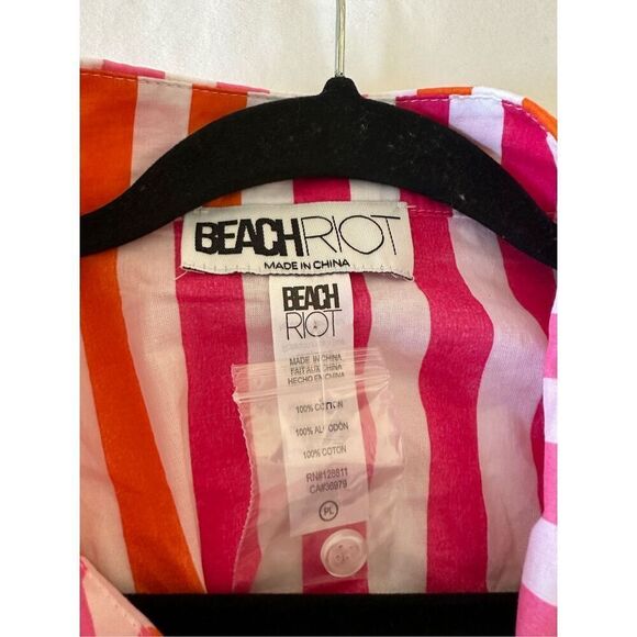 NWT Beach Riot Alexa Top in Sunset Stripes Size PL - Picture 7 of 12